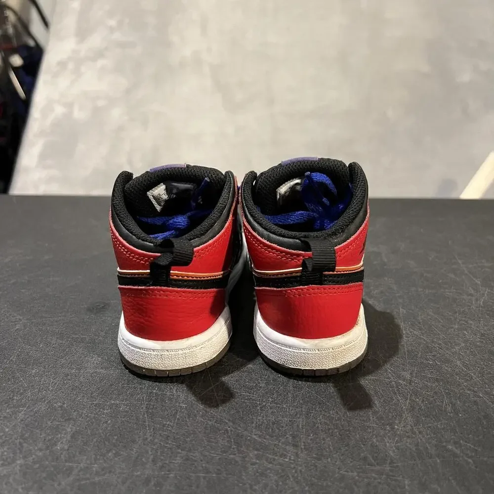 Nike Air Jordan 1 Mid SE Shoes Toddler 9C Skyline Sunset Sneakers DX4377-400
